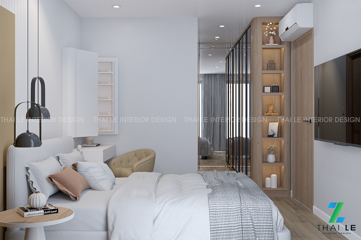 Tủ quần áo The Opus One hiện đại TA006